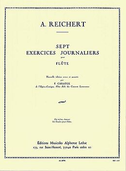 Mathieu André Reichert Notenblätter 7 exercices journaliers op.5