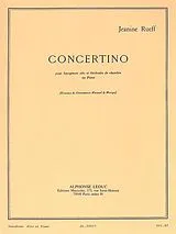 Jeanine Rueff Notenblätter Concertino pour saxophone alto