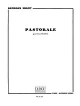 Georges Migot Notenblätter Pastorale pour 2 hautbois