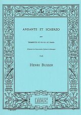 Henri Büsser Notenblätter Andante et Scherzo op.44