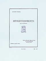 Eugène Bozza Notenblätter Divertissements pour 3 bassons
