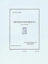 Eugène Bozza Notenblätter Divertissements pour 3 bassons