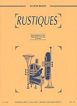 Eugène Bozza Notenblätter Rustiques pour trompette et
