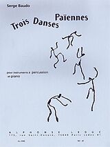 Serge Baudo Notenblätter 3 Danses paiennes