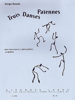 Serge Baudo Notenblätter 3 Danses paiennes