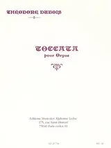 Francois Clement Théodore Dubois Notenblätter Toccata