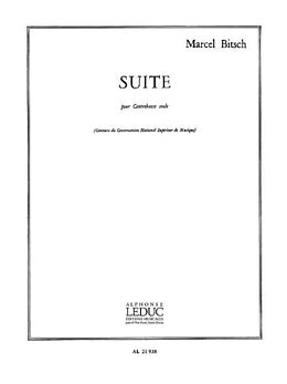 Marcel Bitsch Notenblätter Suite pour contrebasse