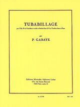 Pierre Gabaye Notenblätter Tubabillage pour tuba (contrebasse