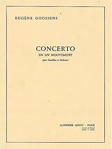 Eugène Goossens Notenblätter Concerto en un mouvement