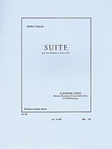 Henri Tomasi Notenblätter Suite pour 3 trompettes (ut/SiB)