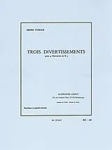 Henri Tomasi Notenblätter 3 Divertissements pour