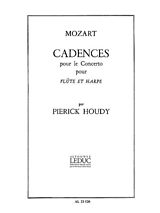 Wolfgang Amadeus Mozart Notenblätter Cadences pour le Concerto