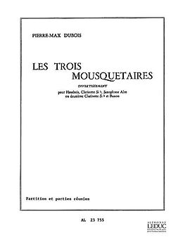 Pierre Max Dubois Notenblätter Les 3 mousquetaires divertissement