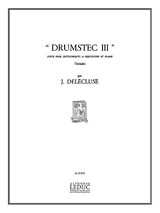 Jacques Delécluse Notenblätter Drumstec III