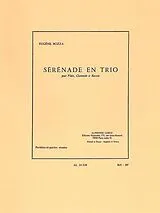 Eugène Bozza Notenblätter Sérénade en trio pour flûte