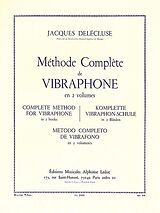 Jacques Delécluse Notenblätter Méthode complète de vibraphone vol.2