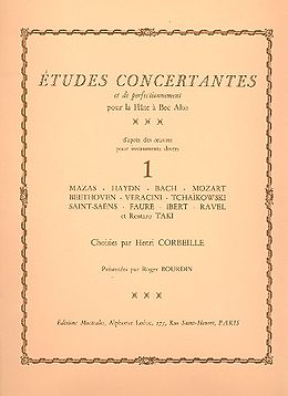  Notenblätter Etudes concertantes vol.1