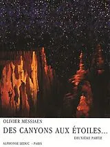 Olivier Messiaen Notenblätter Des canyons aux etoiles vol.2
