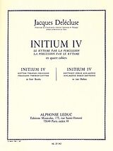 Jacques Delécluse Notenblätter Initium vol.4 le rythme