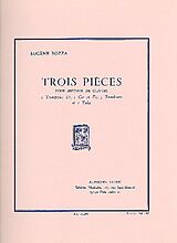 Eugène Bozza Notenblätter 3 pièces pour septuor de cuivres