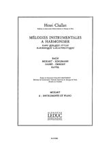 Wolfgang Amadeus Mozart Notenblätter Mélodies instrumentales à Harmoniser vol.6 Mozart