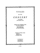 Antonio Vivaldi Notenblätter CONCERT MI-MINEUR, POUR CONTRE