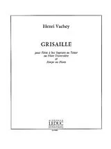 Henri Vachey Notenblätter Grisaille