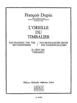 Francois Dupin Notenblätter LOREILLE DU TIMBALIER POUR