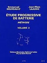 Emmanuel Boursault Notenblätter Étude progressive de batterie vol.2