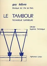 Guy Lefevre Notenblätter Le tambour