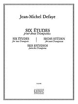 Jean-Michel Defaye Notenblätter 6 etudes