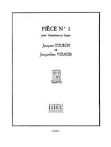  Notenblätter PIECE NO. 1 POUR TROMBONE ET