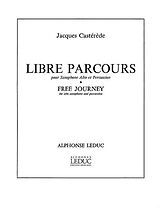 Jacques Castérède Notenblätter Libre parcours pour saxophone
