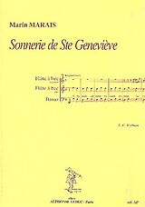 Marin Marais Notenblätter Sonnerie de Sainte Geneviève du