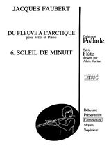 Jacques Faubert Notenblätter SOLEIL DE MINUIT POUR FLUTE ET PIANO