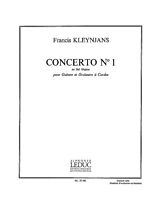Francis Kleynjans Notenblätter CONCERTO SOL MAJEUR NO.1 OP.62 POUR