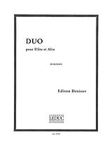 Edison Denisov Notenblätter Duo