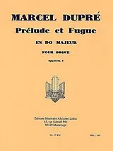 Marcel Dupré Notenblätter Prélude et fugue do majeur