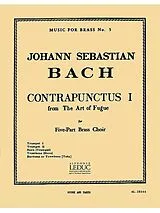 Johann Sebastian Bach Notenblätter Contrapunctus no.1