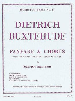 Dieterich Buxtehude Notenblätter Fanfare and Chorus from Ihr liebe Christen freut euch nun