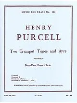 Henry Purcell Notenblätter 2 TRUMPET TUNES AND AYRE TRANS