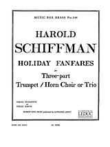 Schieffman Harold Notenblätter HOLIDAY FANFARES FOR 3-PART