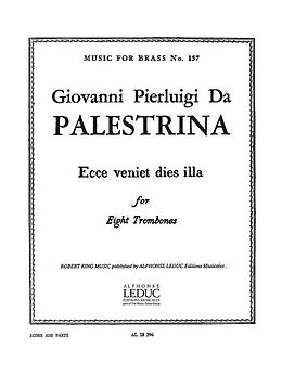 Giovanni Pierluigi Palestrina da Notenblätter Ecce veniet dies illa