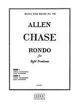 Allan Chase Notenblätter RONDO FOR 8 TROMBONES