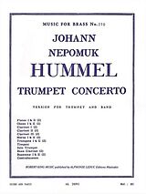 Johann Nepomuk Hummel Notenblätter Concerto e flat major