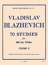Vladislav Mikhailo Blazhevich Notenblätter 70 studies vol.2
