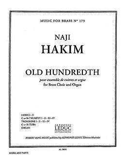 Naji Hakim Notenblätter Old Hundreth