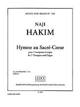 Naji Hakim Notenblätter Hymne au Sacré-Coeur