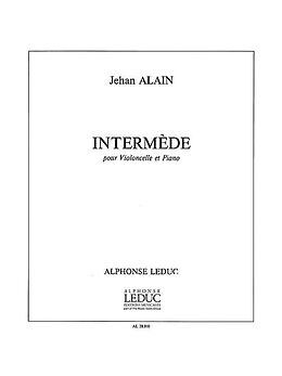 Jehan Artiste Alain Notenblätter Intermède