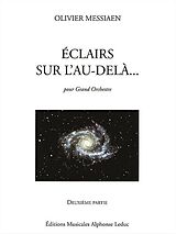 Olivier Messiaen Notenblätter Eclairs sur lau-delà vol.2 (nos.7-11)